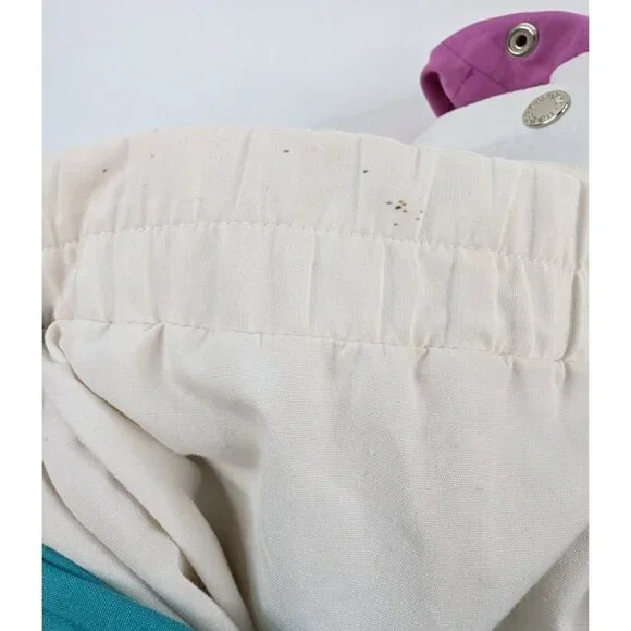 Vtg Current Seen Women’s 16W Colorblock Parka Jacket White Hooded Windbreaker - Picture 14 of 14